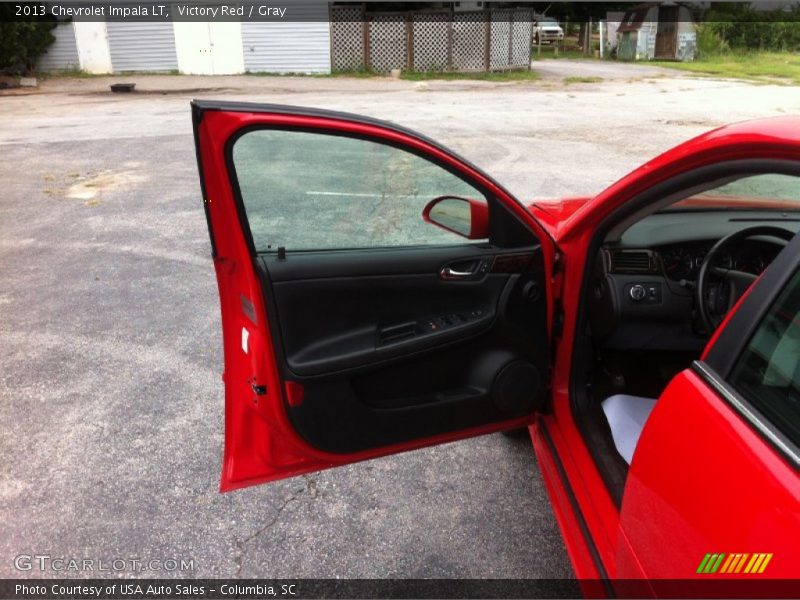 Victory Red / Gray 2013 Chevrolet Impala LT