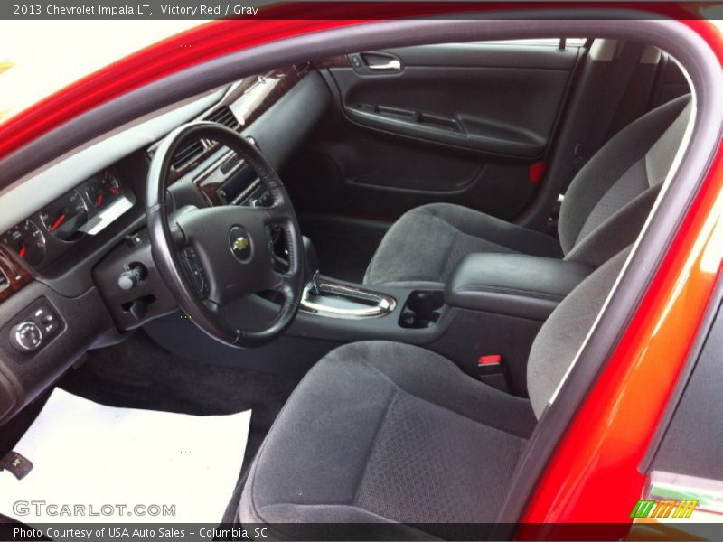 Victory Red / Gray 2013 Chevrolet Impala LT