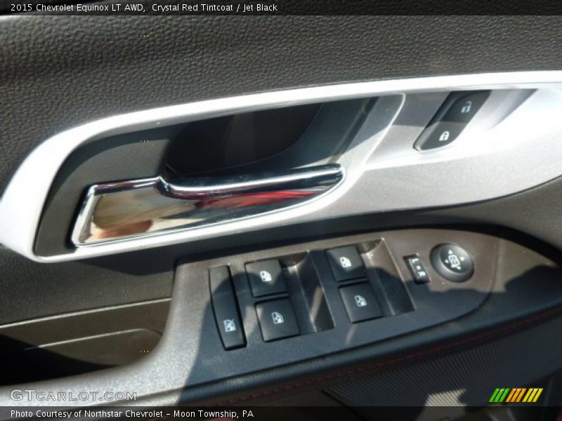 Crystal Red Tintcoat / Jet Black 2015 Chevrolet Equinox LT AWD