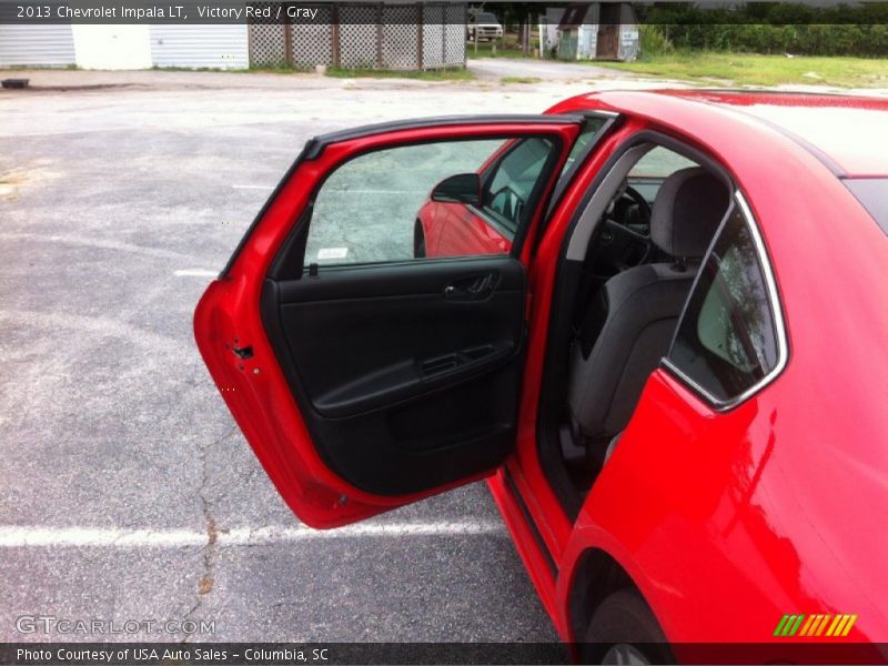 Victory Red / Gray 2013 Chevrolet Impala LT