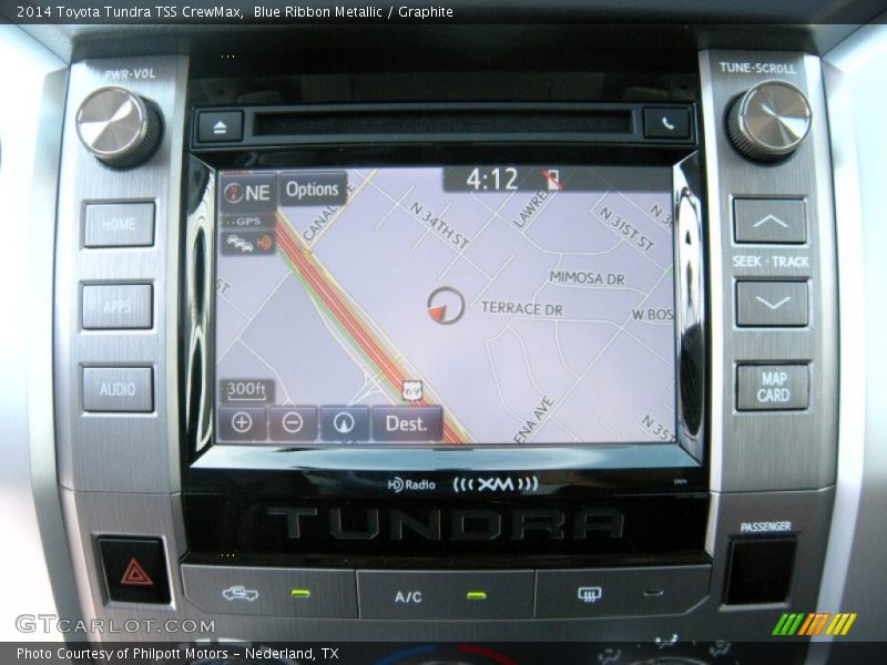 Blue Ribbon Metallic / Graphite 2014 Toyota Tundra TSS CrewMax