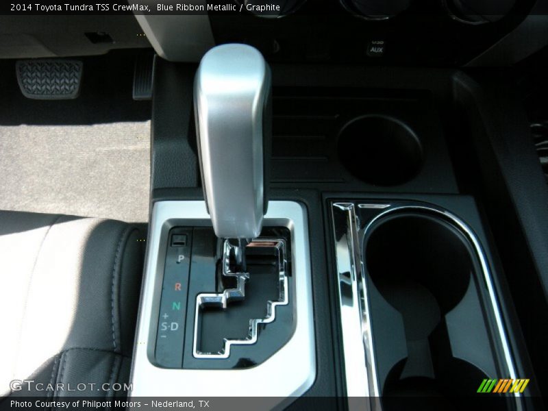 Blue Ribbon Metallic / Graphite 2014 Toyota Tundra TSS CrewMax