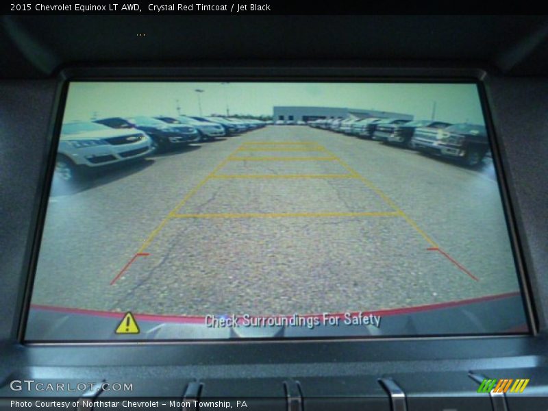 Crystal Red Tintcoat / Jet Black 2015 Chevrolet Equinox LT AWD