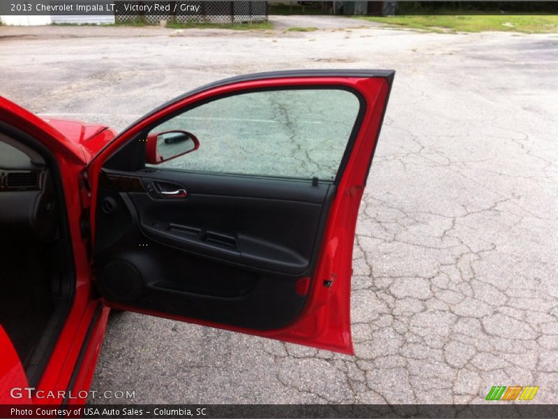 Victory Red / Gray 2013 Chevrolet Impala LT
