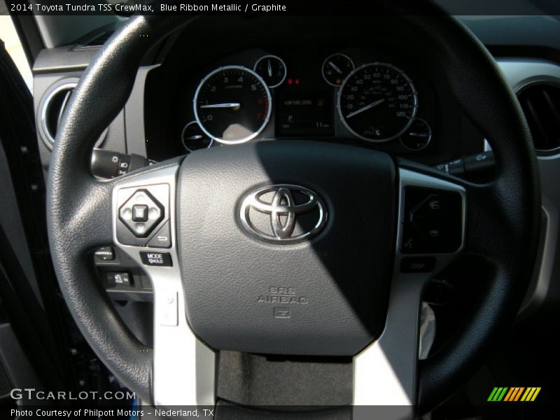 Blue Ribbon Metallic / Graphite 2014 Toyota Tundra TSS CrewMax