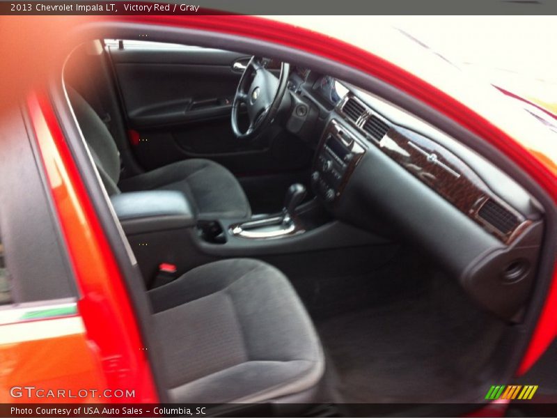 Victory Red / Gray 2013 Chevrolet Impala LT