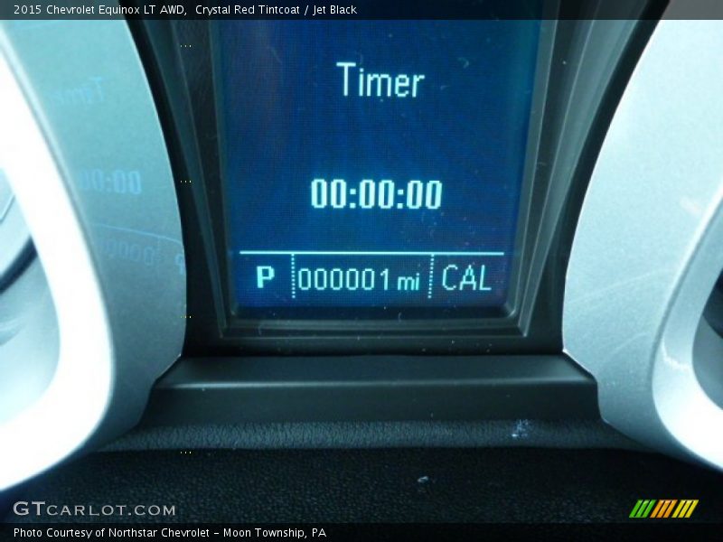 Crystal Red Tintcoat / Jet Black 2015 Chevrolet Equinox LT AWD