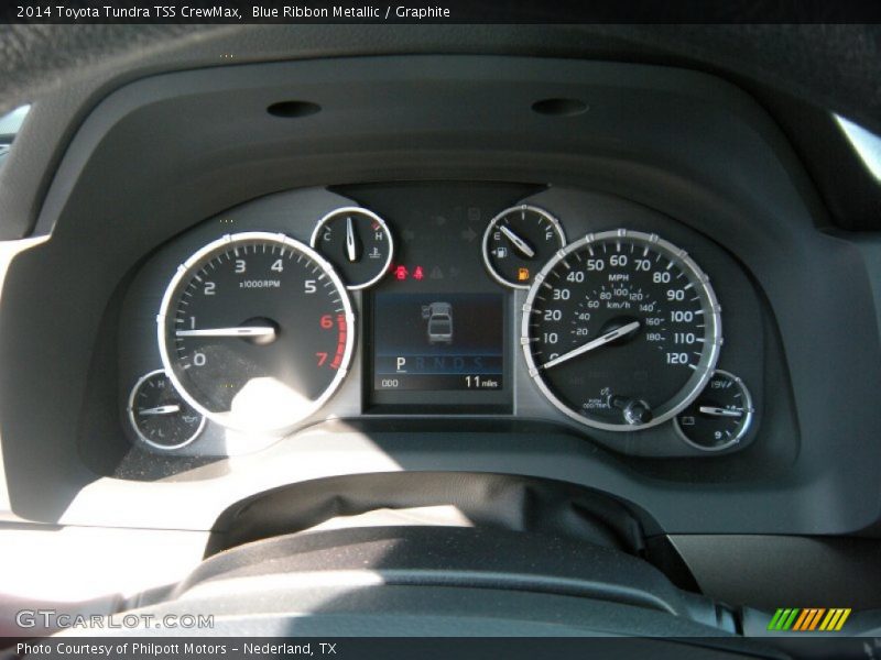 Blue Ribbon Metallic / Graphite 2014 Toyota Tundra TSS CrewMax
