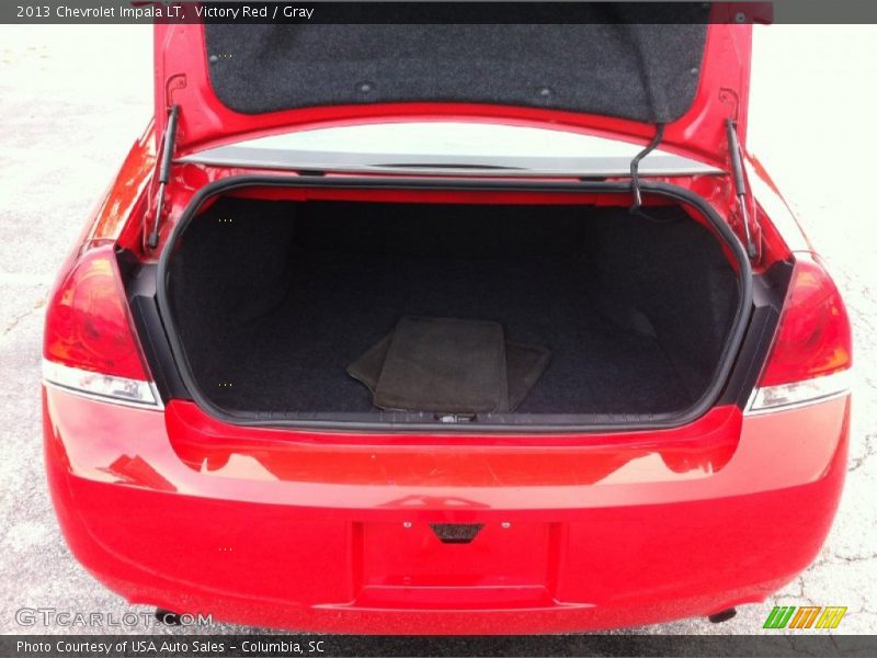 Victory Red / Gray 2013 Chevrolet Impala LT
