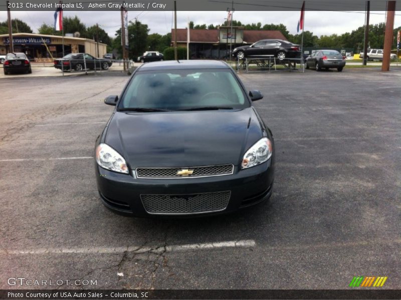 Ashen Gray Metallic / Gray 2013 Chevrolet Impala LS