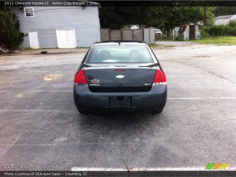 Ashen Gray Metallic / Gray 2013 Chevrolet Impala LS
