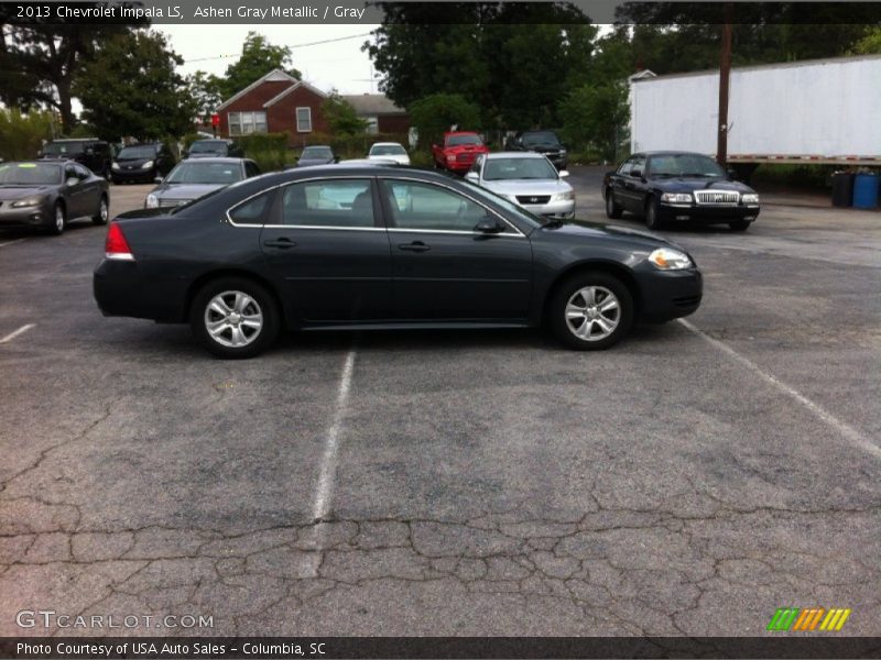 Ashen Gray Metallic / Gray 2013 Chevrolet Impala LS