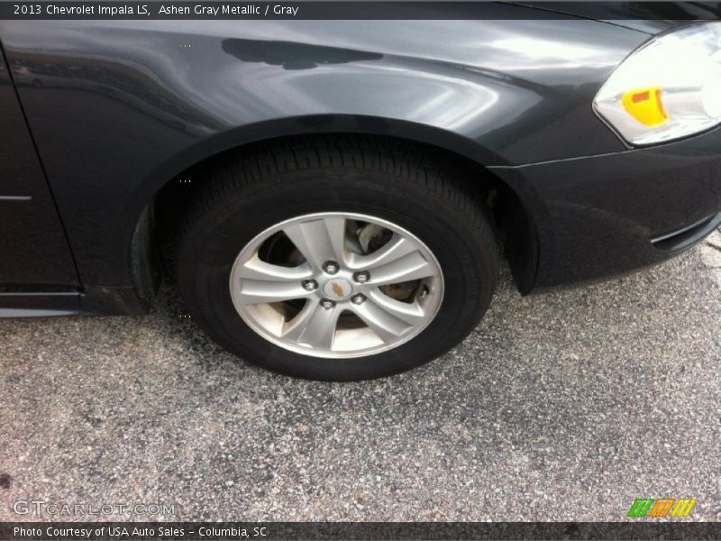 Ashen Gray Metallic / Gray 2013 Chevrolet Impala LS