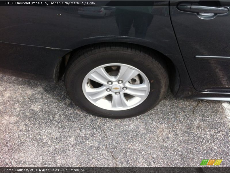 Ashen Gray Metallic / Gray 2013 Chevrolet Impala LS