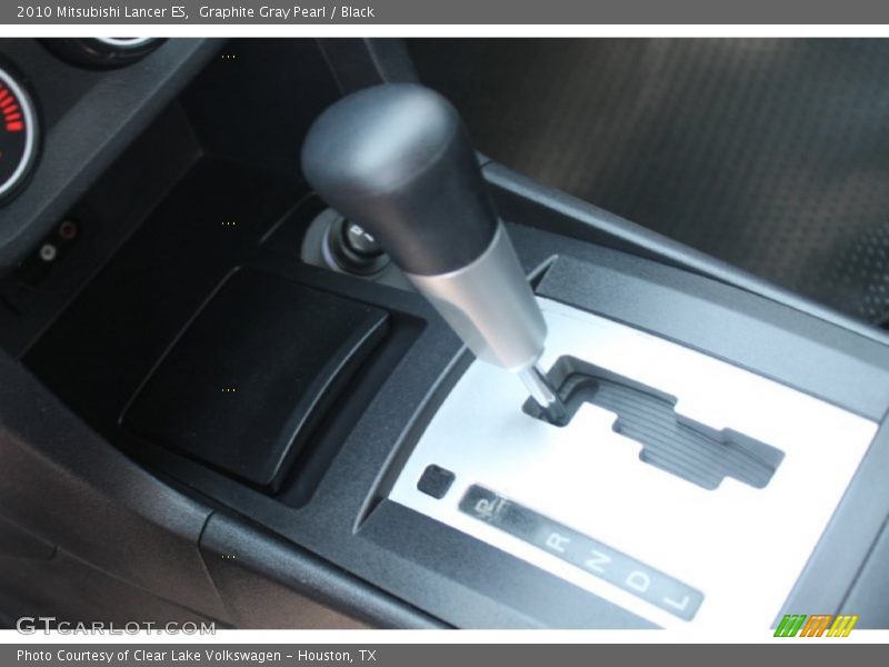 Graphite Gray Pearl / Black 2010 Mitsubishi Lancer ES