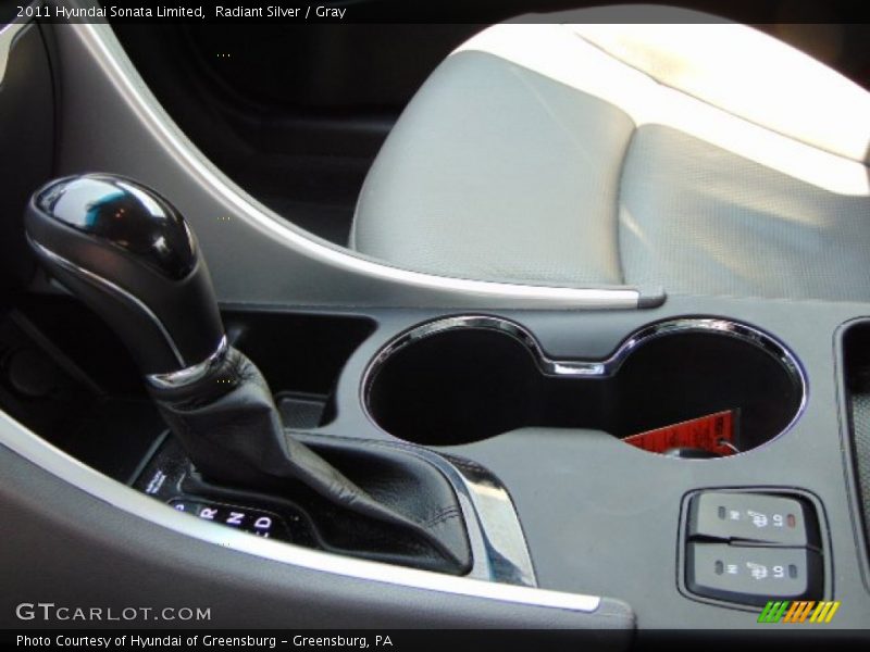 Radiant Silver / Gray 2011 Hyundai Sonata Limited