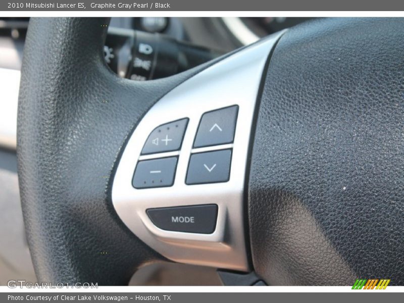 Graphite Gray Pearl / Black 2010 Mitsubishi Lancer ES