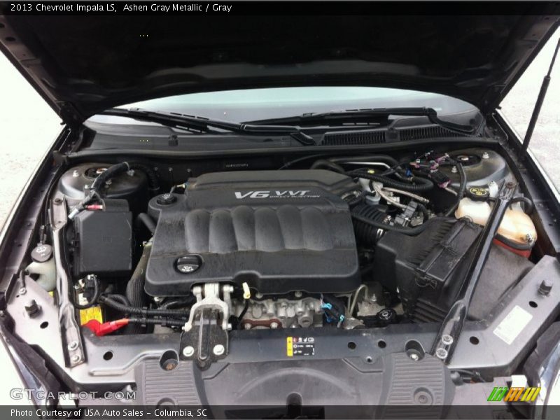 Ashen Gray Metallic / Gray 2013 Chevrolet Impala LS