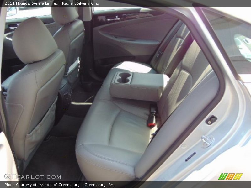 Radiant Silver / Gray 2011 Hyundai Sonata Limited