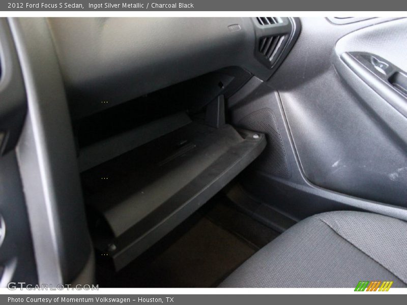 Ingot Silver Metallic / Charcoal Black 2012 Ford Focus S Sedan