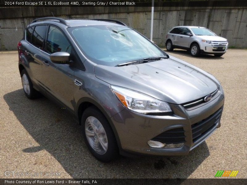 Sterling Gray / Charcoal Black 2014 Ford Escape SE 1.6L EcoBoost 4WD