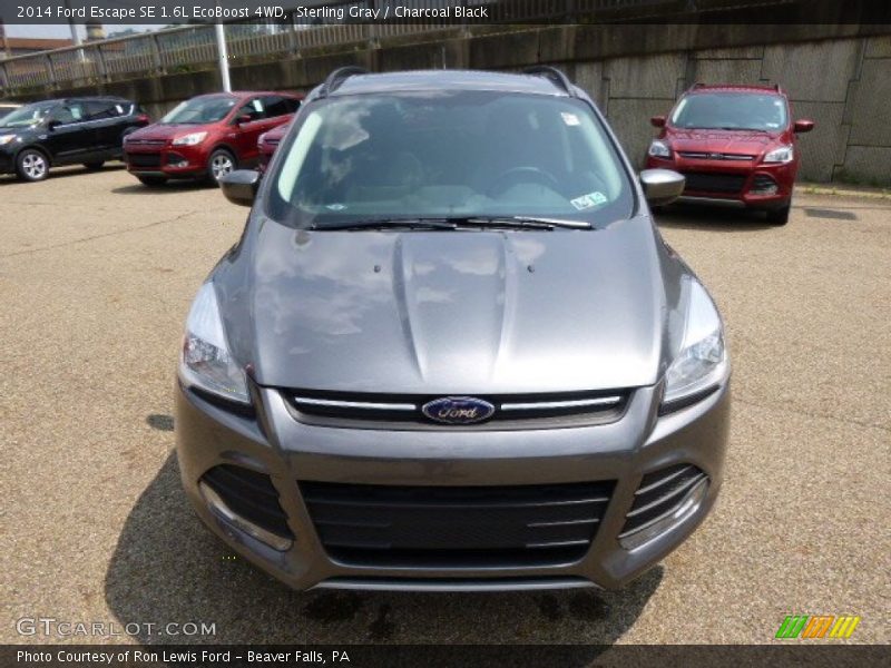 Sterling Gray / Charcoal Black 2014 Ford Escape SE 1.6L EcoBoost 4WD