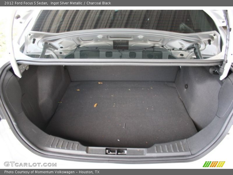 Ingot Silver Metallic / Charcoal Black 2012 Ford Focus S Sedan