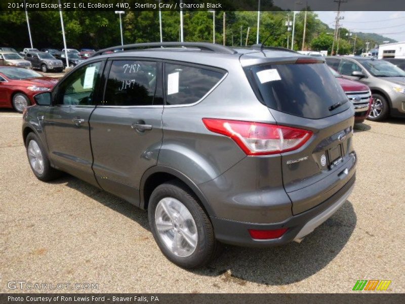 Sterling Gray / Charcoal Black 2014 Ford Escape SE 1.6L EcoBoost 4WD