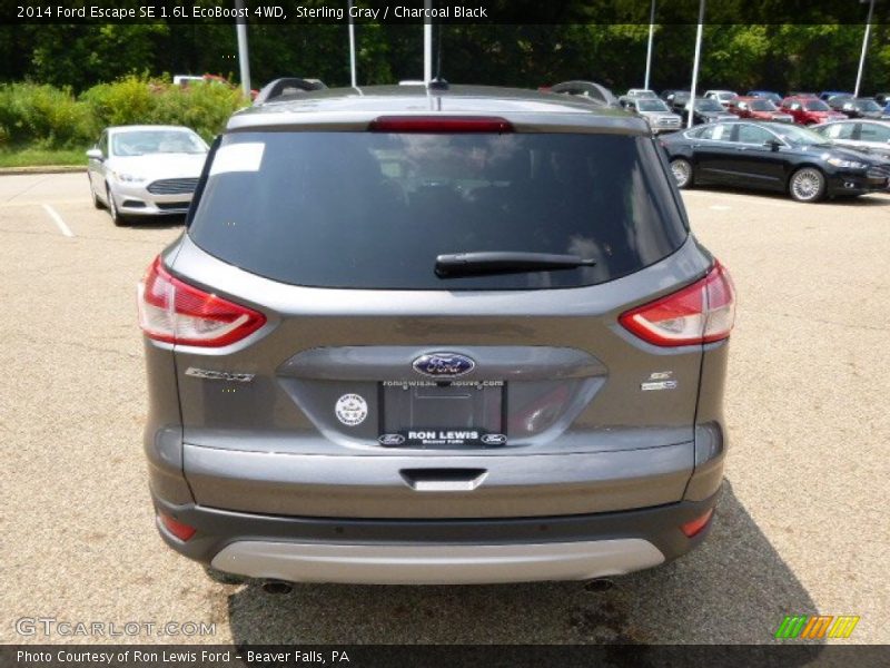 Sterling Gray / Charcoal Black 2014 Ford Escape SE 1.6L EcoBoost 4WD