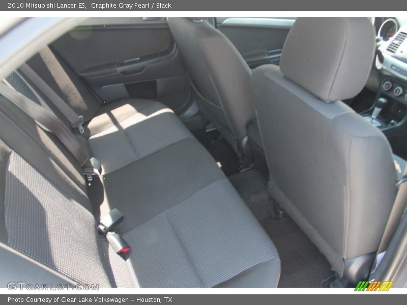 Graphite Gray Pearl / Black 2010 Mitsubishi Lancer ES