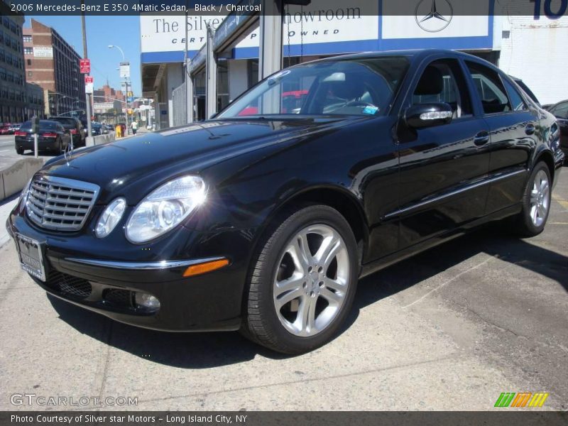 Black / Charcoal 2006 Mercedes-Benz E 350 4Matic Sedan