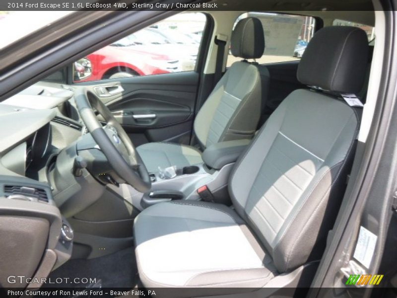 Sterling Gray / Charcoal Black 2014 Ford Escape SE 1.6L EcoBoost 4WD