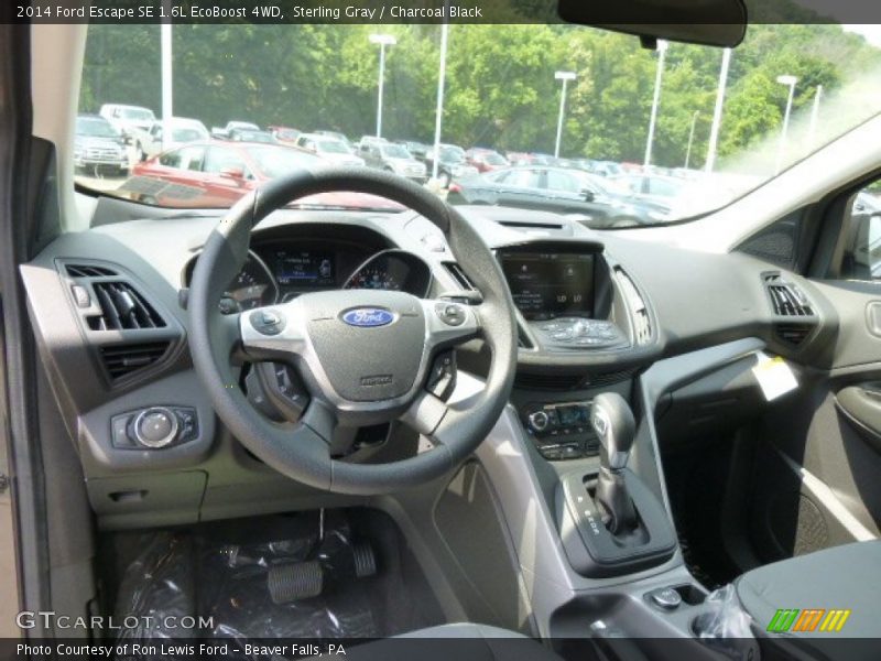Sterling Gray / Charcoal Black 2014 Ford Escape SE 1.6L EcoBoost 4WD