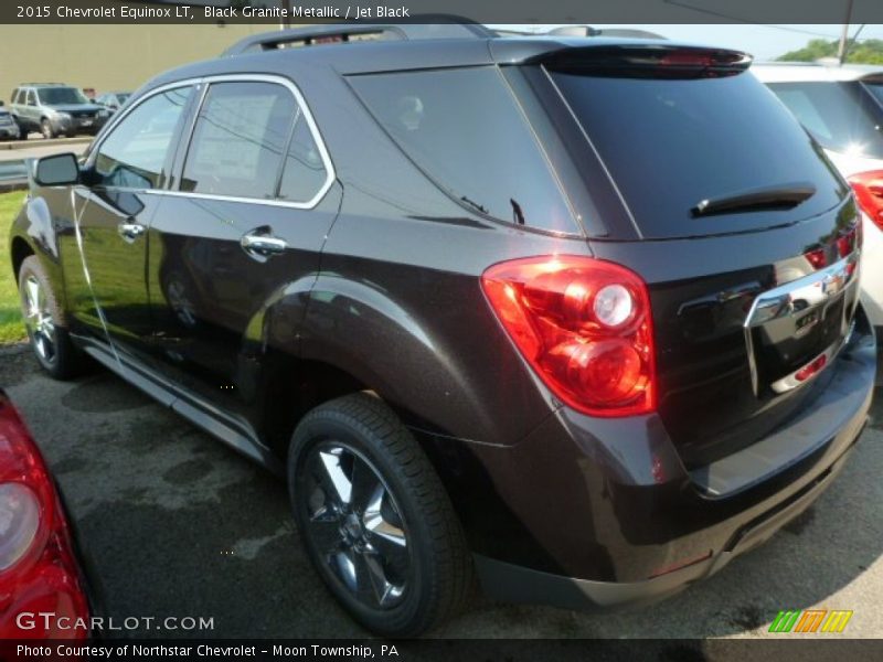 Black Granite Metallic / Jet Black 2015 Chevrolet Equinox LT