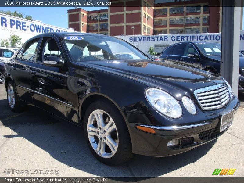Black / Charcoal 2006 Mercedes-Benz E 350 4Matic Sedan