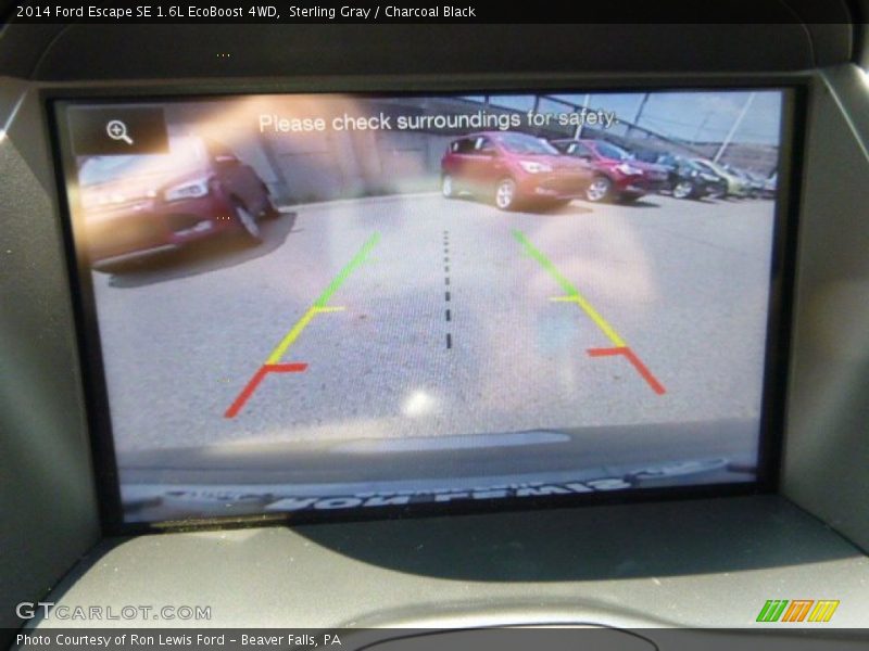 Sterling Gray / Charcoal Black 2014 Ford Escape SE 1.6L EcoBoost 4WD