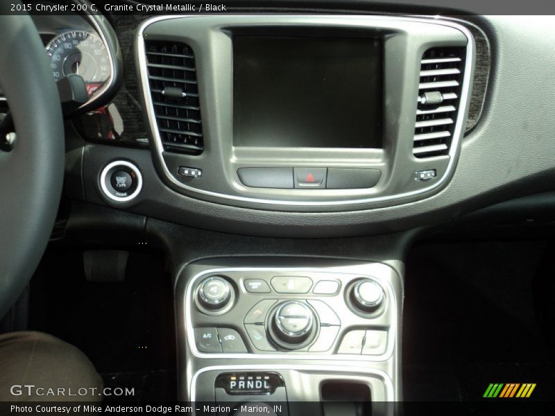 Granite Crystal Metallic / Black 2015 Chrysler 200 C