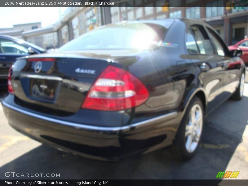 Black / Charcoal 2006 Mercedes-Benz E 350 4Matic Sedan