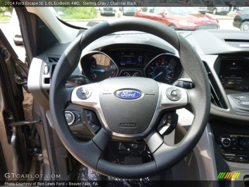 Sterling Gray / Charcoal Black 2014 Ford Escape SE 1.6L EcoBoost 4WD