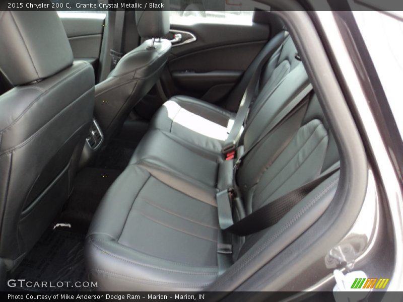 Granite Crystal Metallic / Black 2015 Chrysler 200 C