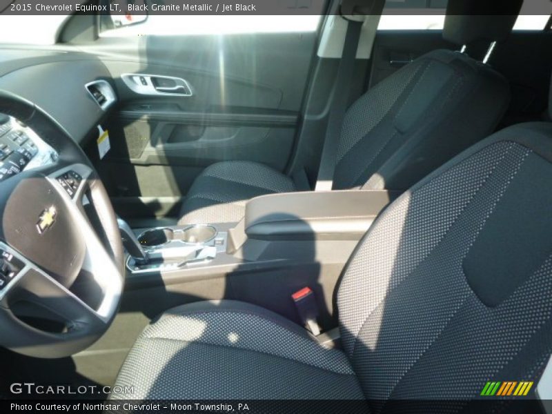 Black Granite Metallic / Jet Black 2015 Chevrolet Equinox LT