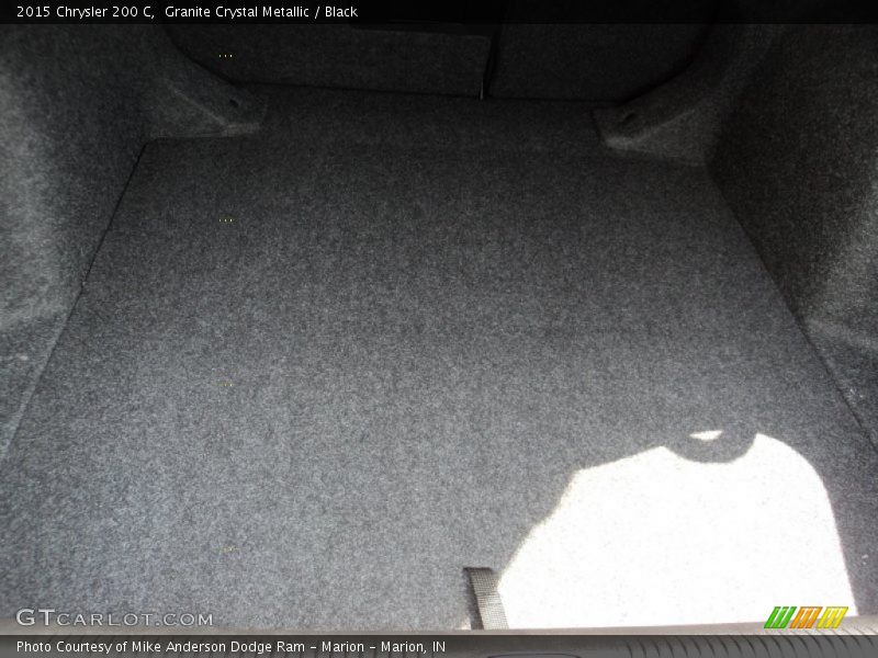 Granite Crystal Metallic / Black 2015 Chrysler 200 C
