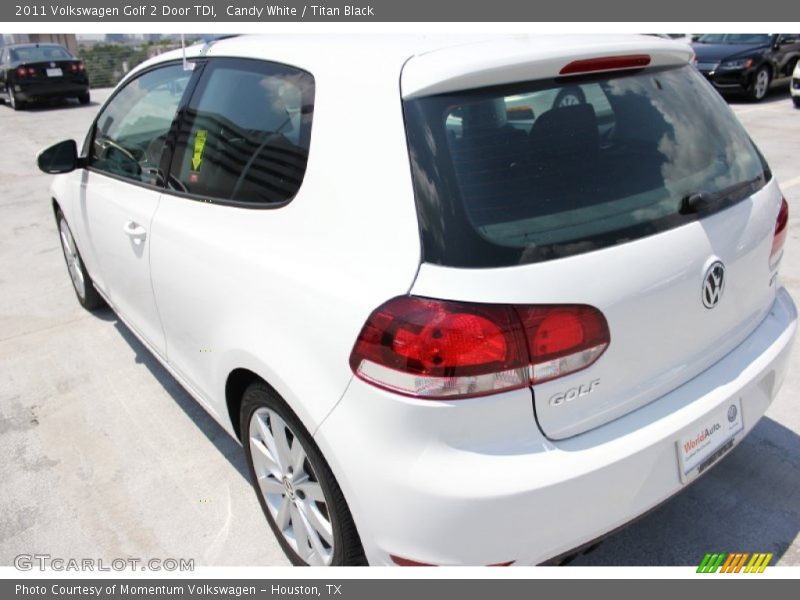 Candy White / Titan Black 2011 Volkswagen Golf 2 Door TDI