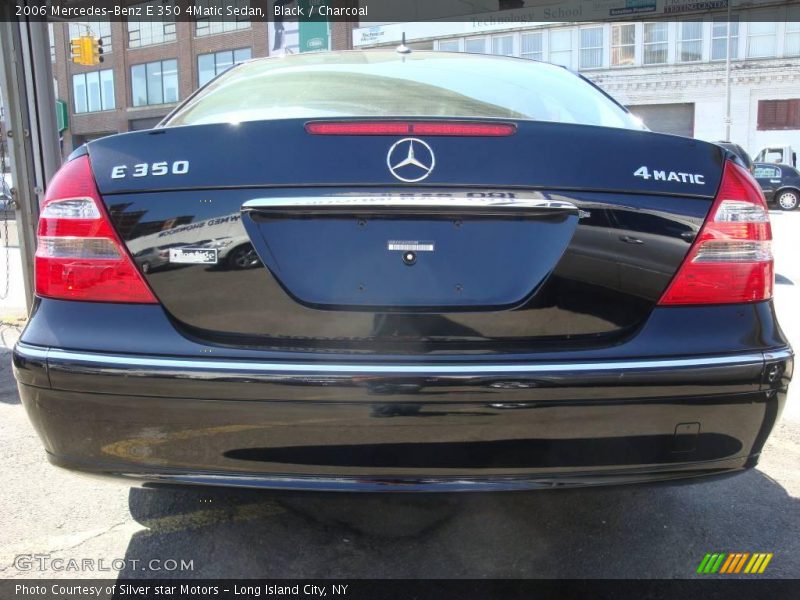 Black / Charcoal 2006 Mercedes-Benz E 350 4Matic Sedan