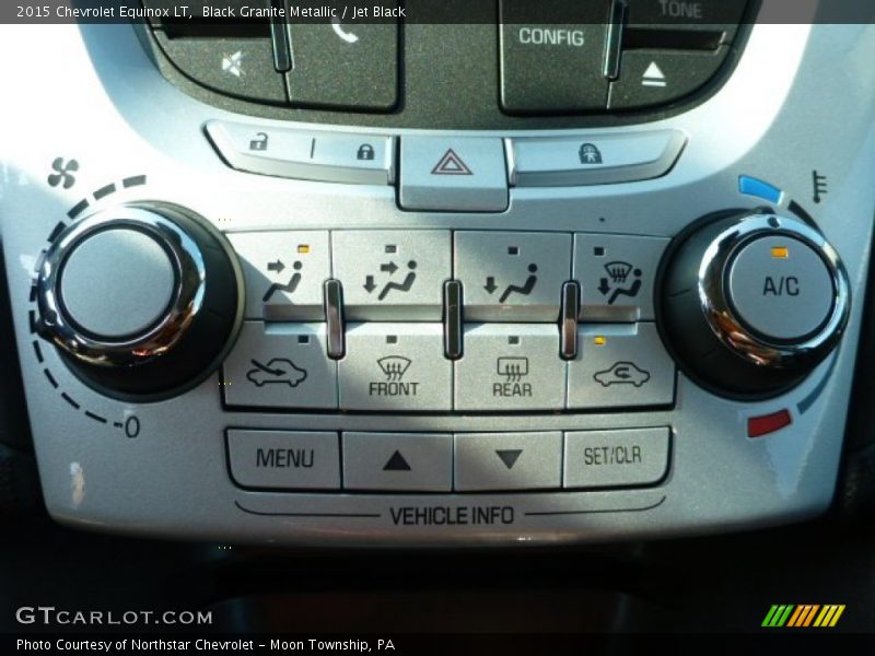Black Granite Metallic / Jet Black 2015 Chevrolet Equinox LT