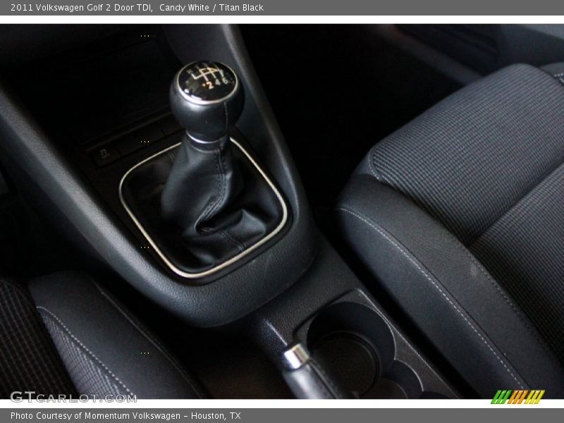 Candy White / Titan Black 2011 Volkswagen Golf 2 Door TDI