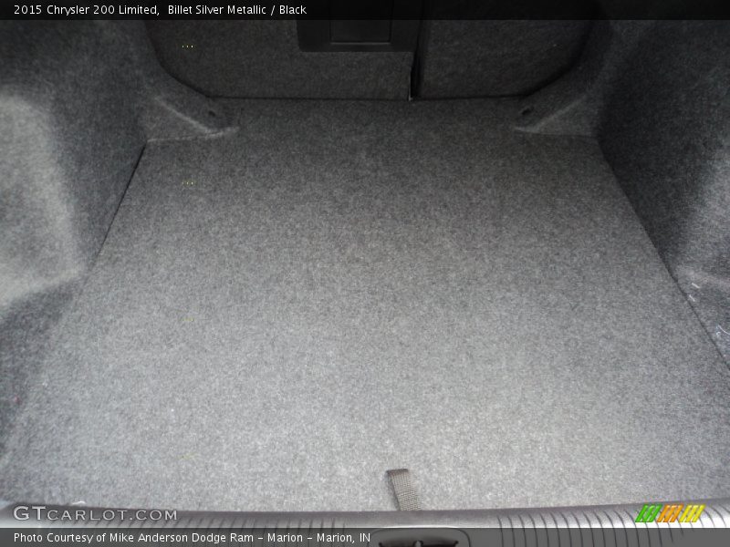 Billet Silver Metallic / Black 2015 Chrysler 200 Limited