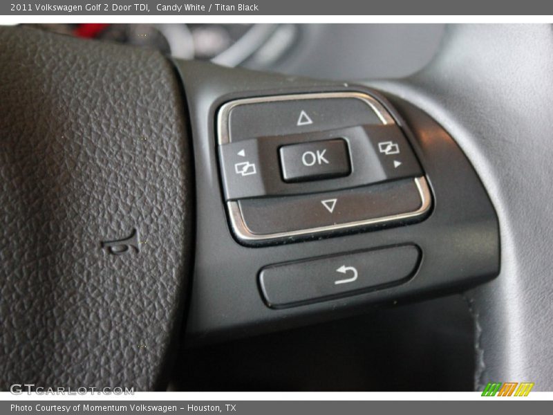 Candy White / Titan Black 2011 Volkswagen Golf 2 Door TDI