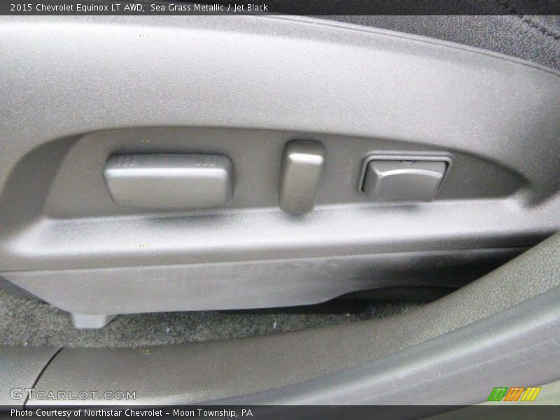 Sea Grass Metallic / Jet Black 2015 Chevrolet Equinox LT AWD