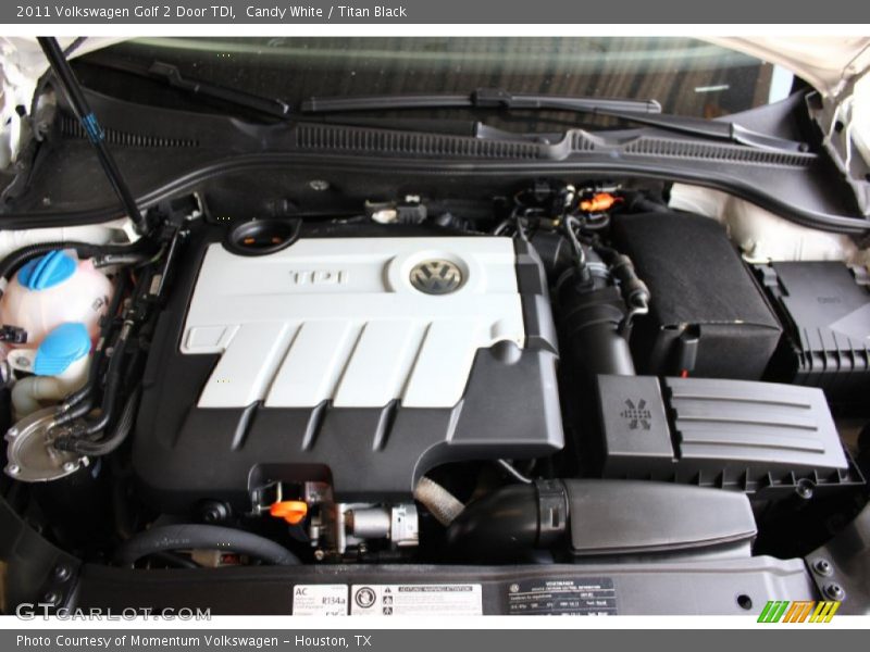 Candy White / Titan Black 2011 Volkswagen Golf 2 Door TDI